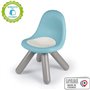 Smoby - Chaise enfant Bleue- Extérieur et Intérieur - H27cm - Fabrication française