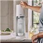 SodaStream TERRA Machine a Eau Pétillante -Pack 2 Bouteilles 1L Compatible Lave-Vaisselle + 1 Recharge de Gaz 60L a Clip