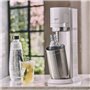 SodaStream DUO Machine a Eau Pétillante-Pack 2 Carafes Verre 1L+2 Bte 1L Compatible Lave-Vaisselle+1 Recharge Gaz 60L Cl