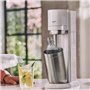 SodaStream DUO Machine a Eau Pétillante-Pack 2 Carafes Verre 1L+2 Bte 1L Compatible Lave-Vaisselle+1 Recharge Gaz 60L Cl