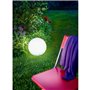 Boule lumineuse solaire LED en polyéthylene 30cm - LUMISKY - Multicolore - Extérieur