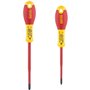 Jeu de 2 Tournevis - STANLEY FATMAX - FMHT0-62649 - Borniers Isolés 1000V - PZ1X100 + PZ2X125