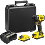 Visseuse a impacts - STANLEY FATMAX V20 - SFMCF820D2K-QW - 190 Nm Brushless - Lithium 18V - 2 Batteries 2Ah