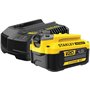 Starter Kit - STANLEY FATMAX V20 - SFMCB14M1-QW - Chargeur 2A + 1 Batterie 18V 4Ah