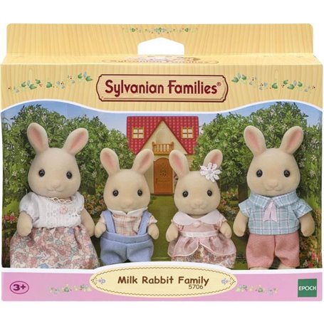 Sylvanian Families La famille Lapin Crème