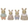 Sylvanian Families La famille Lapin Crème