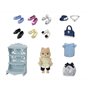 Sylvanian Families La valisette de mode et grande sur chien caramel