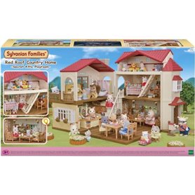 Sylvanian Families La grande maison éclairée et sa pièce secrète