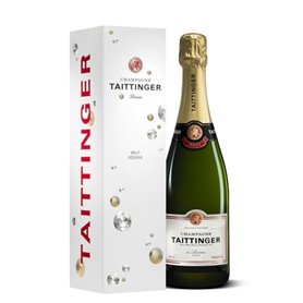 Champagne Taittinger Brut Réserve avec étui - 75 cl