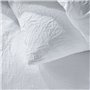 Parure de lit - TODAY - 123318 - 1 personne - 140x200 cm - Gaze de coton unie - Craie