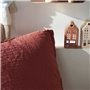 Parure de lit - TODAY - 123671 - 2 personnes - 260x240cm - Gaze de coton unie - Terracotta