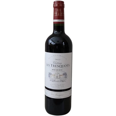 Château Les Tresquots 2021 Médoc Cru Bourgeois - Vin rouge de Bordeaux