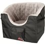 TRIXIE Siege de voiture - 45x39x42cm - Noir et gris - Pour chien