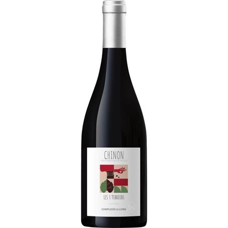 Les Trois Terroirs Chinon - Vin rouge de Loire