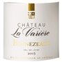 Château La Variere 2015 Bonnezeaux - Vin blanc de la Val de Loire - 50cl