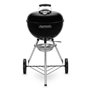 Barbecue a charbon WEBER Original Kettle E-4710 - Acier émailé - Diametre 47cm - Thermometre intégré au couvercle - Syst