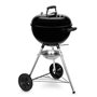 Barbecue a charbon WEBER Original Kettle E-4710 - Acier émailé - Diametre 47cm - Thermometre intégré au couvercle - Syst