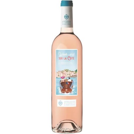 Week-end sur la Côte Méditerrannée - Vin rosé