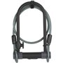 Antivol U a clé de Sécurité + Câble pour Vélo et VTT - YALE - YUL2C/13/230/1 - Certifié Sold Secure Silver - 4 clés fournies
