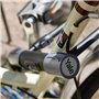 Antivol U a clé de Sécurité + Câble pour Vélo et VTT - YALE - YUL2C/13/230/1 - Certifié Sold Secure Silver - 4 clés four