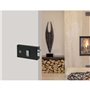 Serrure en applique horizontale a fouillot - YALE - YAH36D - Kaki - 2 Clés - Version Droite