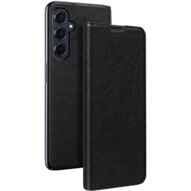 Etui Folio Samsung G A55 Noir - Porte-carte intégré Bigben