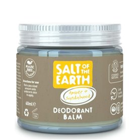 Déodorant Salt Of The Earth 60 g Baume Santal Ambre