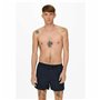 Maillot de bain homme Only & Sons Onsted Life Grading Blue marine