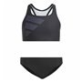 Bas de Bikini Pour Filles Adidas Big Bars Noir