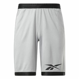 Short de Basket pour Homme Reebok Gris