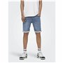 Shorts en Jean pour Homme Only & Sons Onsply 8584 Blue Denim Bleu