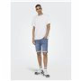 Shorts en Jean pour Homme Only & Sons Onsply 8584 Blue Denim Bleu