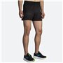 Short de Sport pour Homme Brooks Sherpa 5" Noir