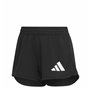 Short de Sport pour Femme Adidas Pacer 3 Stripes Knit Noir