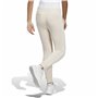 Pantalon de sport long Adidas Essentials 3 Stripes Beige Femme