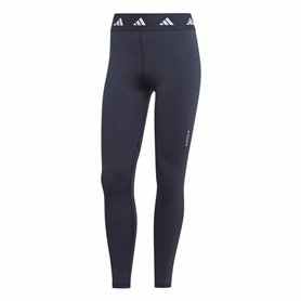 Leggings de Sport pour Femmes Adidas Tech fit 7/8 Noir Blue marine