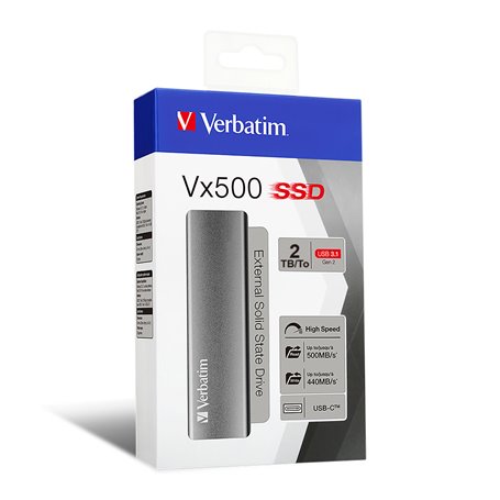 Verbatim Vx500 2 To Argent