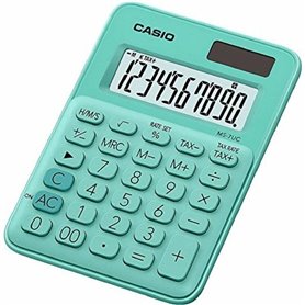 Calculatrice Casio MS-7UC-GN Vert Plastique