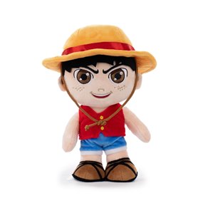 PELUCHE ONE PIECE NETFLIX - LUFFY 28 CM