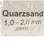 vidaXL Sable filtrant 25 kg 1,0-2,0 mm