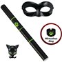 BANDAI - Miraculous Set de transformation - Chat Noir - Accessoire Magique - Bijou Magique - Kwami