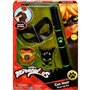 BANDAI - Miraculous Set de transformation - Chat Noir - Accessoire Magique - Bijou Magique - Kwami