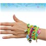 Kit de fabrication de bracelets Rainbow Loom - Métier a tisser avec 5600 élastiques, charms et perles - BANDAI