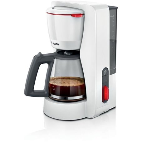 Cafetiere Filtre - BOSCH - TKA3M131 MyMoment - Blanche - verseuse verre - fonction Aroma Plus - maintien au chaud jusqu'a 60 min