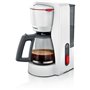 Cafetiere Filtre - BOSCH - TKA3M131 MyMoment - Blanche - verseuse verre - fonction Aroma Plus - maintien au chaud jusqu'a 60 min