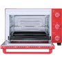 CONTINENTAL EDISON CEMF35R - Minifour électrique 35L rouge  - 1500W - Rotissoire, Convection naturelle