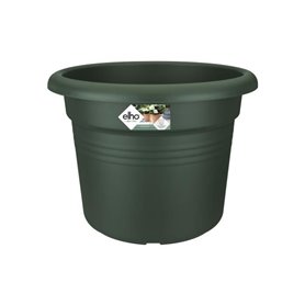 Elho Bac a fleurs Green Basics Cilinder 55 - Vert - Ø 54 x H 41 cm - extérieur - 100% recyclé