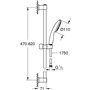 75m - GROHE Vitalio Start 110 27942001 - Economie d'eau - Chromé