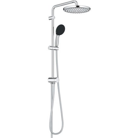 Colonne de douche avec inverseur manuel - Economie d'eau - GROHE Vitalio Start System 250 - Chromé - 26680001