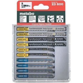 Lames pour scies sauteuses METABO - Lot de 10 - Bois